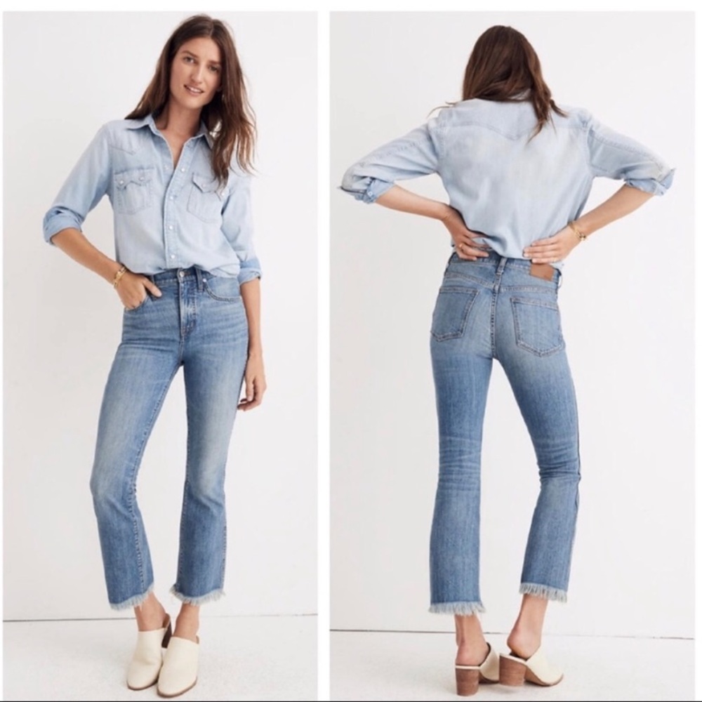 Madewell Cali Demi Boot Jeans